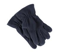 Adventure Togs Children Fleece Gloves for Boys and Girls, Warm Winter Gloves for School Navy 7-9 Years