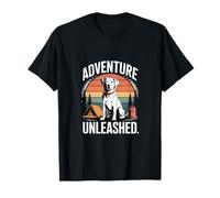 Adventure Unleashed Camping Dog Nature Trip T-Shirt