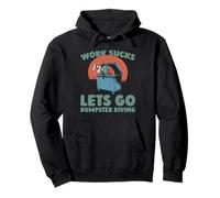 Adventure Upcycling Recycling - Dumpster Diving Pullover Hoodie