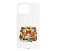 Adventure With Alice Curious and Curiouser Bookworm Books Case for iPhone 15