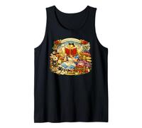 Adventure with Alice Curious and Curiouser Bookworm Books Tank Top