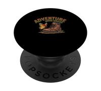 Adventure With Wings Butterfly Lover Hiking Nature PopSockets Adhesive PopGrip