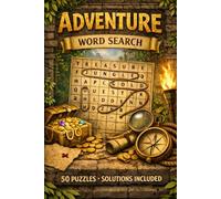 Adventure Word Search: 50 Travel-Size Puzzles, Solution Included (Activity Puzzle Books)
