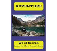 Adventure word search: Exciting Explorations Through Words | 6 x 9 inche, up to 50 puzzles