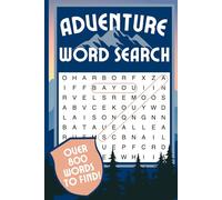 Adventure Word Search: Pocket Size Word Search with 40 puzzles, over 800 words to find about adventure, mountains and camping