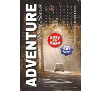 Adventure Word Search Puzzle Book: Dive Into Fun Word Searches on Quest, Journey, Exploration & Beyond | Portable 6x9 Format, 110 Pages | Over 50 ... Gift for Vacations, Breaks & Relaxation!