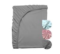 Adventure Xperience Roof Tent Accessory Fitted Sheet 180x240 - Cozy Microfiber Fitted Sheet, Bed Sheet for Roof Tents 185 * 220-240 Overlength: Grey, 185x240