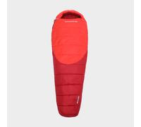 Eurohike Adventurer 200 Sleeping Bag for Adults, Teens, Kids, 1 Person, 2 Season, Lightweight, Mummy, Indoor & Outdoor Use, Camping, Hiking, Backpacking, Travelling, Compression Bag, Red
