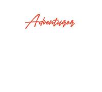 Adventurer Script Sweatshirt - White - XXL - White