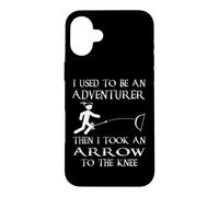 Adventurer Then I Took an Arrow to the Knee Video Game G ase for iPhone 16 Plus