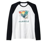Adventures Are Always Plane-Sailing Raglan Baseball Tee