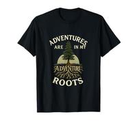 Adventures Are In My Roots Cottagecore Forest Graphic T-Shirt