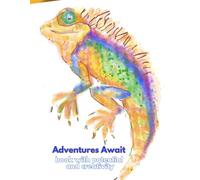 Adventures Await, Book with Potential and Creativity: Blank Comic Book for Your Artistic Creations