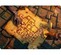 Adventures in the Forgotten Realms Art Card: Dungeon Map | Adventures in the Forgotten Realms