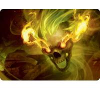 Adventures in the Forgotten Realms Art Card: Flameskull | Adventures in the Forgotten Realms