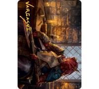 Adventures in the Forgotten Realms Art Card: Jaded Sell-Sword (Gold Signature) | Adventures in the Forgotten Realms