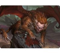 Adventures in the Forgotten Realms Art Card: Manticore | Adventures in the Forgotten Realms