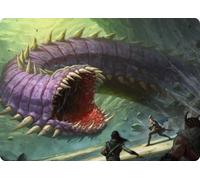 Adventures in the Forgotten Realms Art Card: Purple Worm | Adventures in the Forgotten Realms