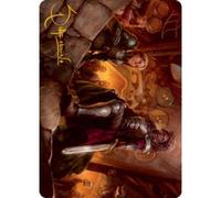 Adventures in the Forgotten Realms Art Card: Veteran Dungeoneer (Gold Signature) | Adventures in the Forgotten Realms