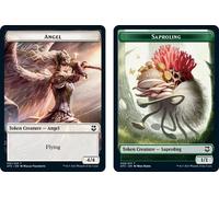 Adventures in the Forgotten Realms Commander - Angel Token / Saproling Token | Adventures in the Forgotten Realms Commander
