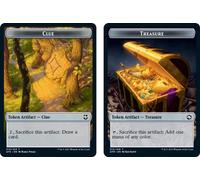 Adventures in the Forgotten Realms Commander - Clue Token / Treasure Token | Adventures in the Forgotten Realms Commander