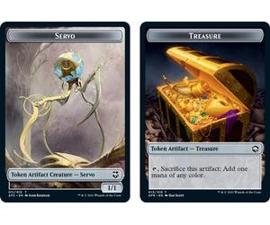 Adventures in the Forgotten Realms Commander - Servo Token / Treasure Token | Adventures in the Forgotten Realms Commander