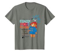 Adventures of Paddington Bear Something Most Peculiar Kids T-Shirt, Youth, Olive Heather, Medium