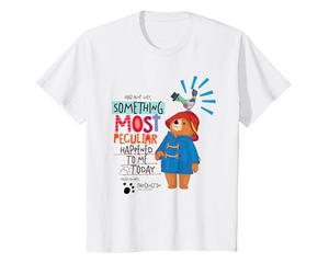 Adventures of Paddington Bear Something Most Peculiar Kids T-Shirt, Youth, White, Medium