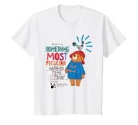 Adventures of Paddington Bear Something Most Peculiar Kids T-Shirt, Youth, White, Small