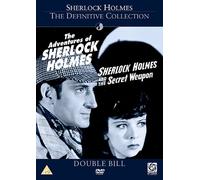 Sherlock Holmes – Adventures / The Secret Weapon – DVD – 2 Films on 1 Disc