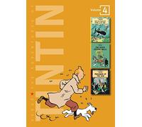 [Adventures of Tintin 3 Complete Adventures in 1 Volume: WITH The Seven Crystal Balls AND Prisoners of the Sun: Red Rackham's Treasure] [by: Herge]