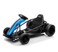 AdventureWheels Turbodrift 24v Electric Go Kart - Blue Blaze Edition