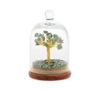 SP3396 Gemstone Dome Tree Green Adventurine - P3808