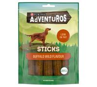 Adventuros Dog Treat Buffalo Wild Flavour Sticks 120g