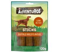 Purina Dog Treats ADVENTUROS Nuggets Sticks Buffalo Flavour 120g Bag