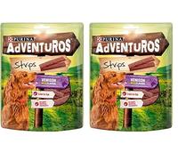 Adventuros Strips Dog Treat Venison Flavour 90g, Pack of 12