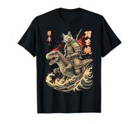 Adventurous Cat Samurai T-Shirt