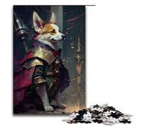 Adventurous Corgi Jigsaw Puzzles for Adults Piece Challenging Puzzles DIY Decoration Brain Challenge for Adult Family 1000 PCS(75x50cm)