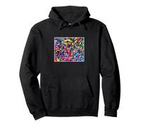 Adversarial Anti-Facial Recognition Face Image Detector Pullover Hoodie
