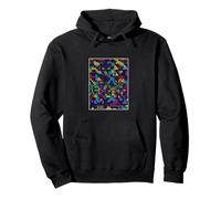 Adversarial Anti-Facial Recognition Face Image Detector Pullover Hoodie