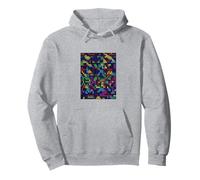 Adversarial Anti-Facial Recognition Face Image Detector Pullover Hoodie