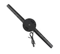 Advertise 3d Hologram Fan, 16.5” 3d Hologram Fan Rotating Lamp Video Advertising Projector for Shop Party Display