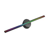 Advertise 3D Hologram Fan, 20.47" Hologram Projector LED Advertising Display for Trade Show Exhibition Business Holiday Advertising
