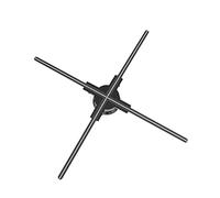 Advertise 3d Hologram Fan, 20.5 Inches 3d Hologram Projector Advertising Display Advertising Machine Wifi Control