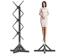 Advertise 3d Hologram Fan,20.5in/23.6in Vertical Advertising Machine Rotating Hologram Projection,3 Pcs Splicing Units with App and Wifi