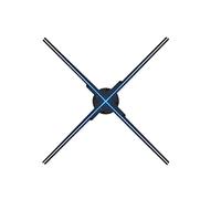 Advertise 3d Hologram Fan,animation Video Projector, Screenless Display Stereoscopic Advertising Machine,Rotary Imaging ()