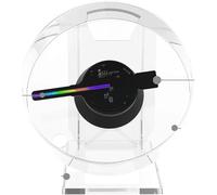Advertise 3d Hologram Fan Projector Advertising Display Led Beads Naked Eye Holographic Party Hd Video Commercial Screen Projection Remote Player