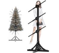 Advertise 3d Hologram Video Projector, Holographic Advertising Display Led Fan, 1x3 Video Wall for Exhibition Christmas