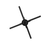 Advertise Hologram Projector,wifi 3d Led Naked Eye Holographic Fan,animation Video Projector, Remote Hologram Player