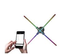 Advertise Naked Eye 3d Hologram Projector Fan,wifi Led Sign Holographic Lamp Player,remote Advertise Display